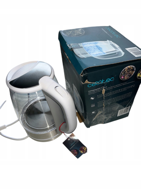 Czajnik elektryczny - Cecotec ThermoSense 350 Clear 2200 W|1,7 l