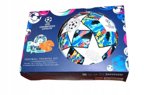 Piłka nożna Treningowa Champions League + akcesoria Nowy Piłka nożna Treningowa Champions League + akcesoria Nowy