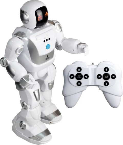 Robot Tańczący zabawki interaktywny SilverLit Programme-A-Bot X White 88071 Powystawowy Robot Tańczący zabawki interaktywny SilverLit Programme-A-Bot X White 88071 Powystawowy