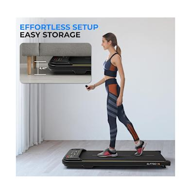 BIEŻNIA DOMOWA ELEKTRYCZNA SLIM WALKINGPAD SERENELIFE D14 Nowe