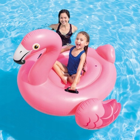 Dmuchany Materac Leżanka na Basen Plażę Wodę Duży Flaming Róż Intex 57558 Po zwrocie Dmuchany Materac Leżanka na Basen Plażę Wodę Duży Flaming Róż Intex 57558 Po zwrocie