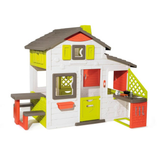 Domek dla dzieci Neo Friends House Smoby plastik 3 lata + POWYSTAWOWY