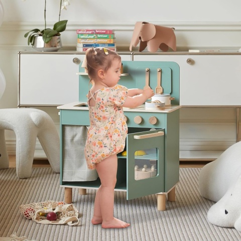 Drewniana kuchnia dla Dzieci z piekarnikiem Giant Bean Play Kitchen Drewniana kuchnia dla Dzieci z piekarnikiem Giant Bean Play Kitchen