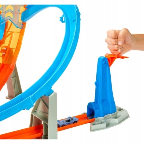 HOT WHEELS Kaskaderska Gigapętla Zestaw Tor Pętla +auto POWYSTAWOWY HOT WHEELS Kaskaderska Gigapętla Zestaw Tor Pętla +auto POWYSTAWOWY