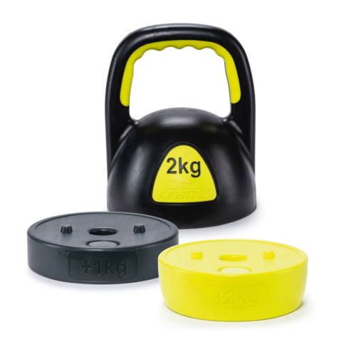 Kettlebelle CRANE 5 kg czarny regulowany odważnik hantla Kettlebelle CRANE 5 kg czarny regulowany odważnik hantla