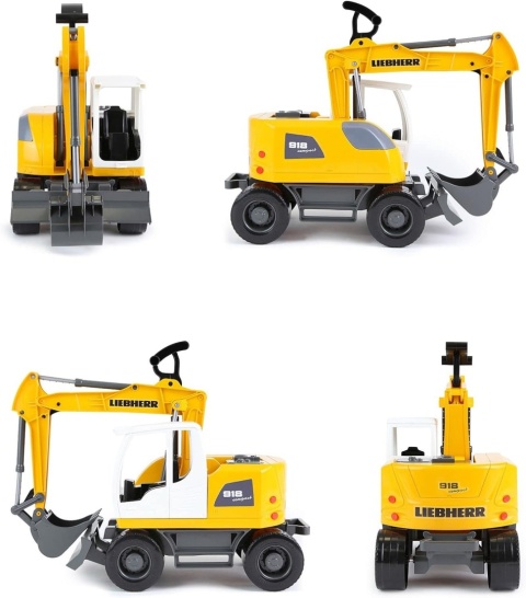 Koparka Pojazd Budowlany Liebherr 48 Cm Ruchoma Łyżka Lena Worxx NOWY Koparka Pojazd Budowlany Liebherr 48 Cm Ruchoma Łyżka Lena Worxx NOWY