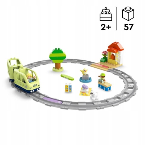 LEGO Duplo Przygoda z interaktywnym pociągiem 10427 POWYSTAWOWY LEGO Duplo Przygoda z interaktywnym pociągiem 10427 POWYSTAWOWY