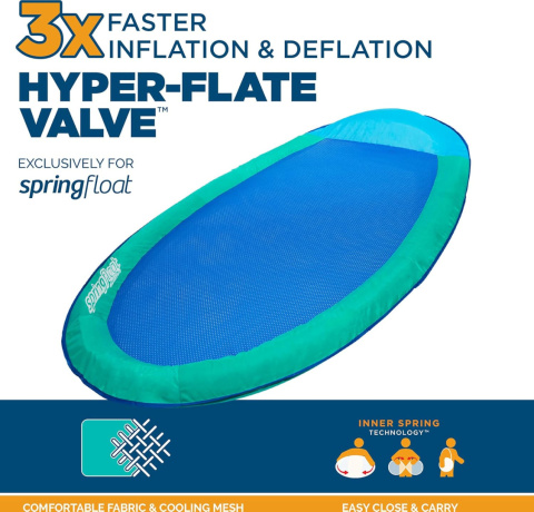 Nadmuchiwany leżak basenowy SwimWays Spring Float NOWY Nadmuchiwany leżak basenowy SwimWays Spring Float NOWY
