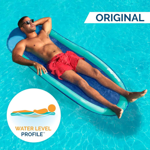 Nadmuchiwany leżak basenowy SwimWays Spring Float NOWY Nadmuchiwany leżak basenowy SwimWays Spring Float NOWY