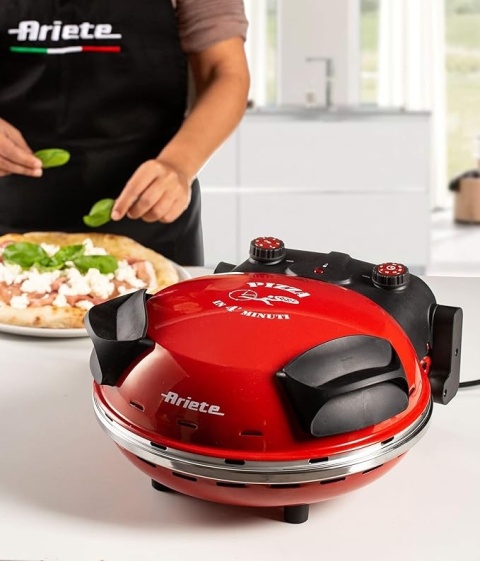 Piec do Pizzy Mini Piekarnik Ariete 909 4 l czerwony PO ZWROCIE Piec do Pizzy Mini Piekarnik Ariete 909 4 l czerwony PO ZWROCIE
