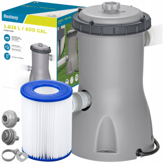 Pompa basenowa z filtrem Bestway 58386 3028l/h PO ZWROCIE