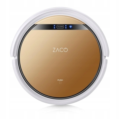 Robot sprzątający Zaco Robot V5x żółty/złoty POWYSTAWOWY Robot sprzątający Zaco Robot V5x żółty/złoty POWYSTAWOWY