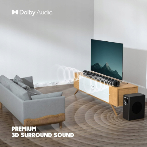 Soundbar PHEANOO P27 120W Powystawowy Soundbar PHEANOO P27 120W Powystawowy
