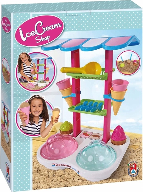 Stoisko z Lodami do Piaskownicy Lody Foremki do Piasku dla Dzieci NOWY Stoisko z Lodami do Piaskownicy Lody Foremki do Piasku dla Dzieci NOWY