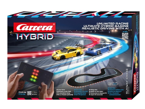 Tor wyścigowy Carrera Hybrid Racing Runway Chase POWYSTAWOWY Tor wyścigowy Carrera Hybrid Racing Runway Chase POWYSTAWOWY