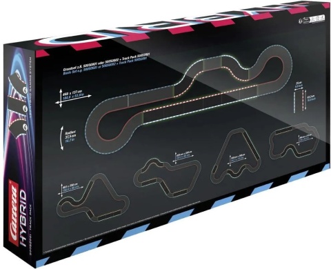 Zestaw do rozbudowy Carrera Hybrid Racing Track Pack 1 10 szt. POWYSTAWOWY Zestaw do rozbudowy Carrera Hybrid Racing Track Pack 1 10 szt. POWYSTAWOWY