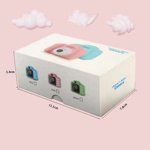 APARAT CYFROWY KAMERA DLA DZIECI HD 1080 ZDJECIA FILMY GRY NIEBIESKI