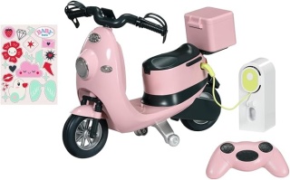 BABY Born Skuter elektryczny Skuter Motor Zdalnie Sterowany Dla Lalki NOWY