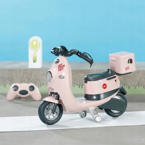 BABY Born Skuter elektryczny Skuter Motor Zdalnie Sterowany Dla Lalki NOWY