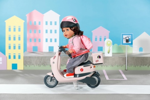 BABY Born Skuter elektryczny Skuter Motor Zdalnie Sterowany Dla Lalki NOWY