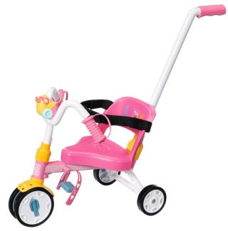 BABY Born Zabawkowy Rowerek Trójkołowy dla lalek 43cm różowy NOWY