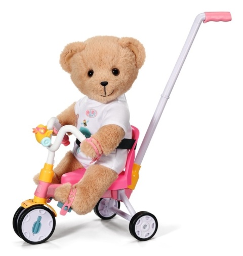 BABY Born Zabawkowy Rowerek Trójkołowy dla lalek 43cm różowy NOWY