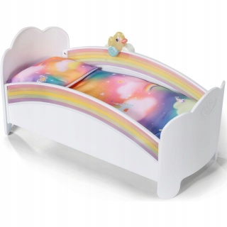BABY born Łóżeczko tęczowe dla lalek POWYSTAWOWY