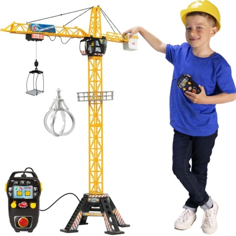 Dźwig Mega Crane Żuraw Z Dźwiękiem Zdalnie Sterowany Dickie Toys PO ZWROCIE