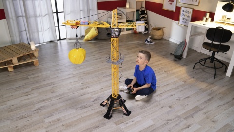 Dźwig Mega Crane Żuraw Z Dźwiękiem Zdalnie Sterowany Dickie Toys PO ZWROCIE