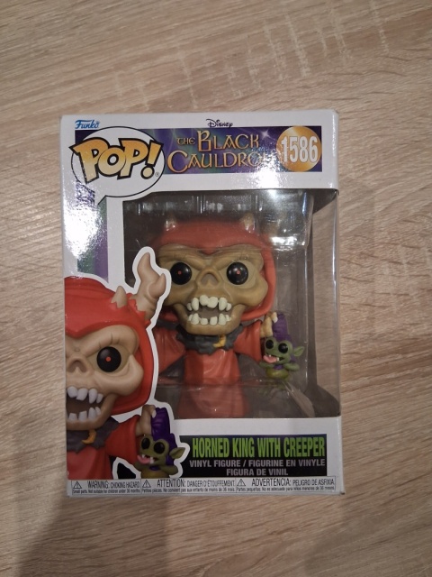 Funko POP! BLACK CAULDRON Disney 1586 The Horned King with Creeper POWYSTAWOWY