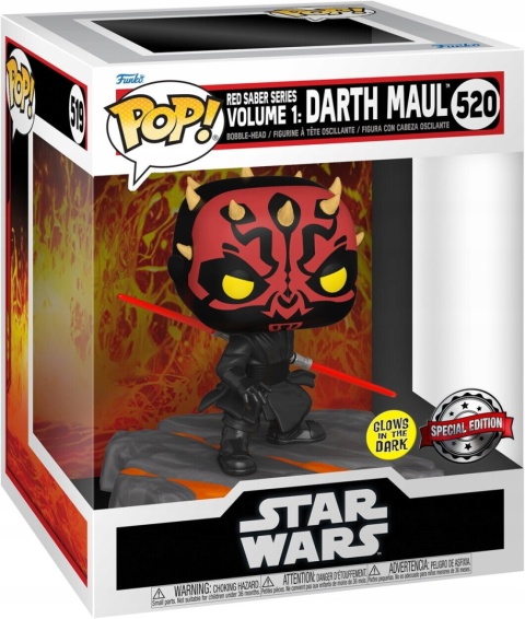 Funko Pop Star Wars Gwiezdne Wojny Darth Maul SE 520 POWYSTAWOWY