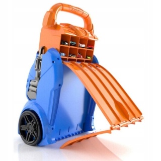 Hot Wheels Walizka z Torami Zjazdowymi HWCC14 Wyrzutnia NOWY