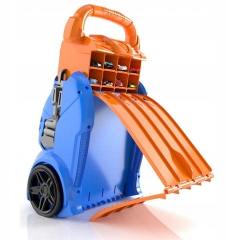 Hot Wheels Walizka z Torami Zjazdowymi HWCC14 Wyrzutnia NOWY