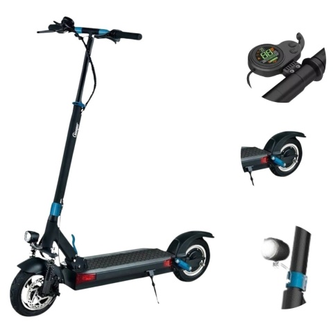 Hulajnoga Elektryczna Beeper Max Światła 3 Tryby USB 500W Używana