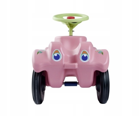 Jeździk Pchacz Autko BIG BOBBY CAR CLASSIC Samochodzik Flower różowy POWYSTAWOWY