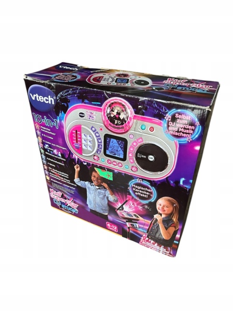 Karaoke Zestaw do karaoke dla dzieci Mikrofon vTech 6 lat+ Wersja Niemiecka Po Zwrocie