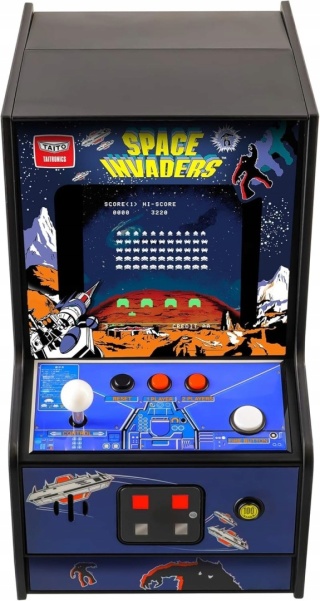Kolekcjonerska Gra mini Space Invaders Micro Player Retro My Arcade PO ZWROCIE
