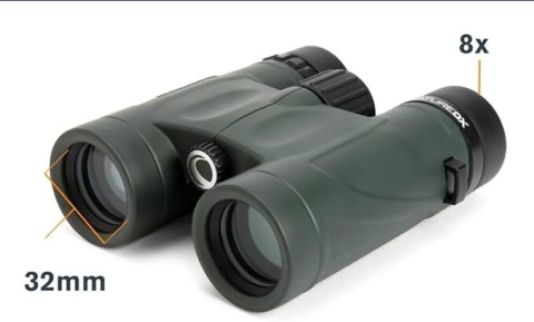 Lornetka Celestron Nature DX 8x32mm BaK-4 Prism Binoculars NOWY