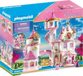 Playmobil Duży Zamek Księżniczek Princess Z Parą Królewską 70447 POWYSTAWOWY