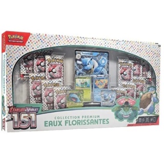 Pokemon TCG Scarlet & Violet 151 Eaux Florissantes Premium Collection FR NOWE