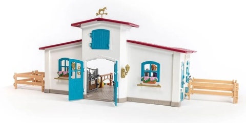 Schleich Centrum jeździeckie HORSE CLUB Lakeside 42567 NIEKOMPLETNY Schleich Centrum jeździeckie HORSE CLUB Lakeside 42567 NIEKOMPLETNY