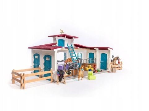 Schleich Centrum jeździeckie HORSE CLUB Lakeside 42567 NIEKOMPLETNY Schleich Centrum jeździeckie HORSE CLUB Lakeside 42567 NIEKOMPLETNY