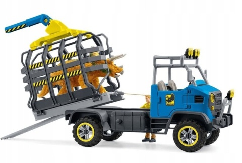 Schleich Dinosaurs - Misja transportu dinozaurów figurki 5+ 42565 PO ZWROCIE