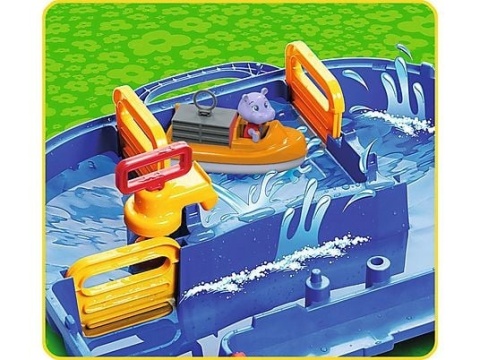 Tor Wodny Zabawki do budowania AquaPlay AmphieWorld 145x156 cm PO ZWROCIE