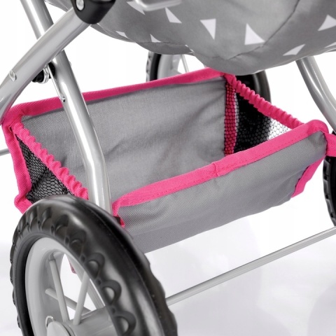 Wózek dla lalki głęboki Kinderplay Model S POWYSTAWOWY Wózek dla lalki głęboki Kinderplay Model S POWYSTAWOWY