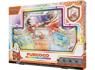 Zestaw kart Pokemon TCG: Paldea Pin Box Fuecoco NOWY