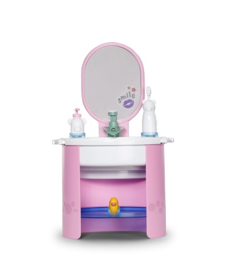BABY BORN - Umywalka z akcesoriami dla lalek WASHBASIN POWYSTAWOWY