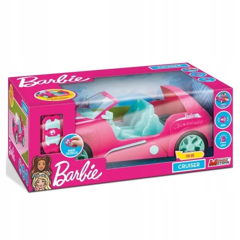 BARBIE Zdalnie Sterowany różowy SUV pojazd 636471 POWYSTAWOWY