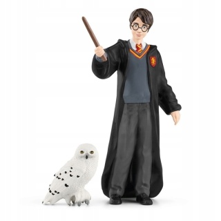 Figurka Harry'ego Pottera i Jadwigi Schleich Wizarding NIEKOMPLETNY