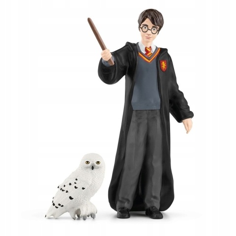 Figurka Harry'ego Pottera i Jadwigi Schleich Wizarding NIEKOMPLETNY